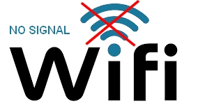 bez wifi signalu